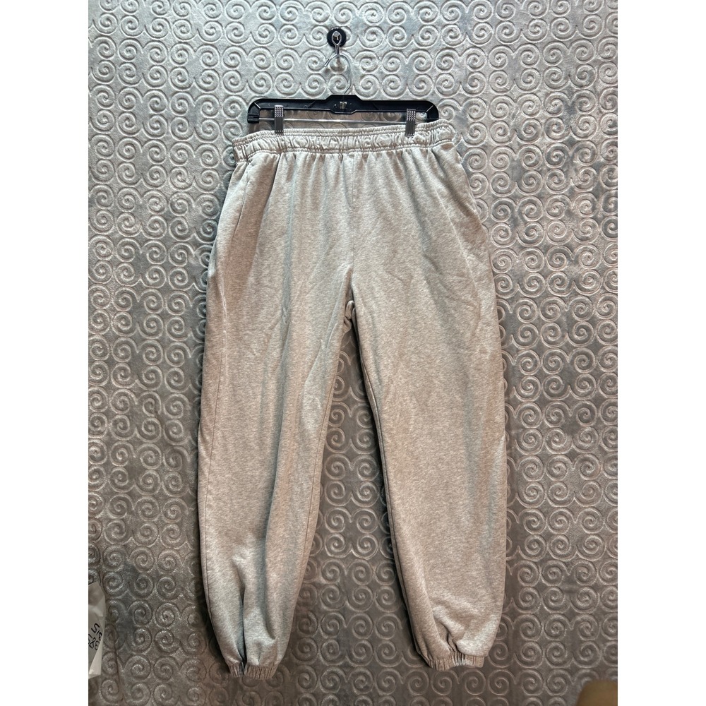 Gray Sweatpants Joggers Pants Size XXL Elastic Waistband Casual Athleisure